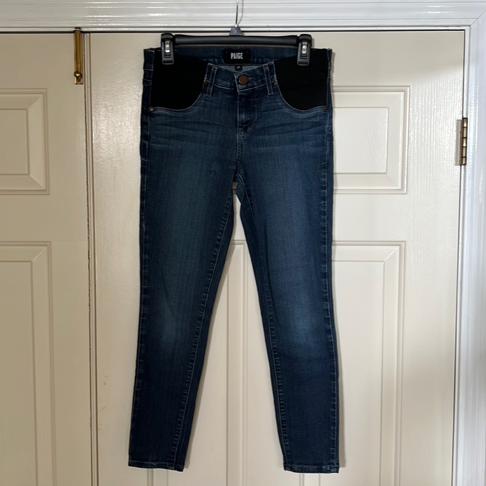 Paige verdugo ankle skinny side stretch maternity jean